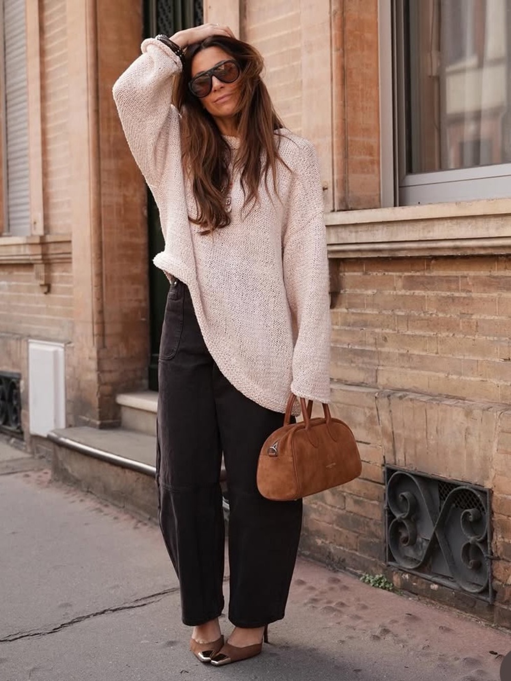 NWT Zara Asymmetric Knit Jumper